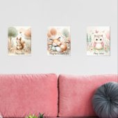Forêt personnalisable Animal Baby Room Nursery (Salon)