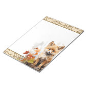 Forêt Renard Bois Animaux Nature Bloc-notes à thèm (Incliné)