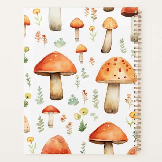 Forêt rustique de champignons (Dos)