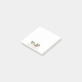 Forêt rustique mignonne Bois Animaux Post-it Notes (Incliné)