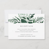 Forêt Sauvage | Carte d'Enceinte Botanique Verte (Devant)