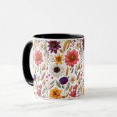 "Forêt tranquille : Mug en céramique" (Devant gauche)