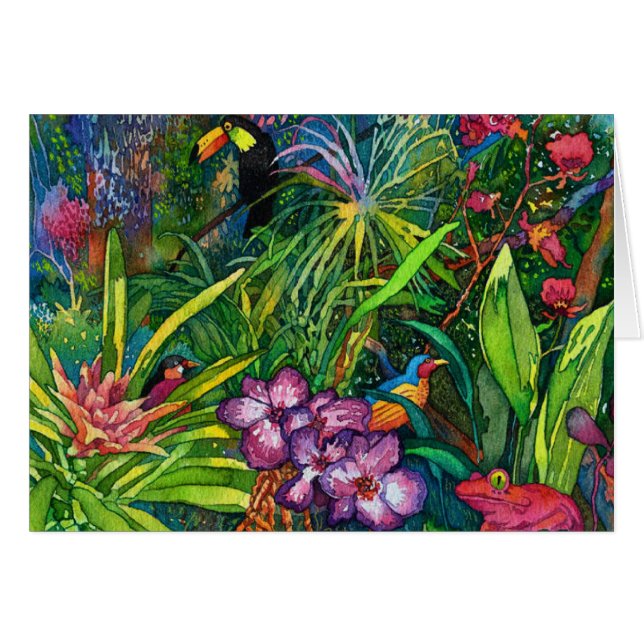 Forêt tropicale (Devant Horizontal)