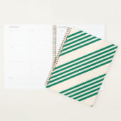 Forêt vert et beige cinq bandes motif (Devant avec enveloppe)