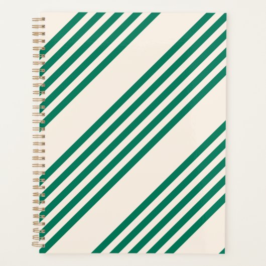 Forêt vert et beige cinq bandes motif (Devant)