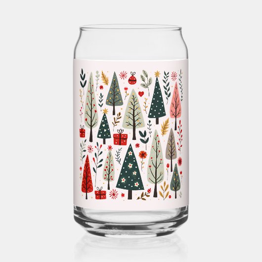 Forêt Whimsical d'arbres de Noël (Recto)