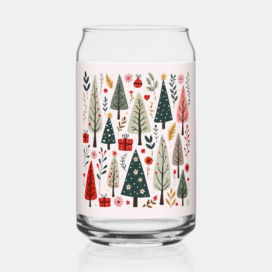 Forêt Whimsical d'arbres de Noël (Verso)