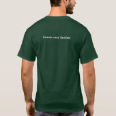 forêts plutôt que fascisme t-shirt (Dos)