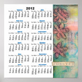 Forever 2012 Muurkalender Poster (Voorkant)