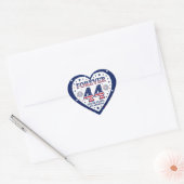 Forever 44 Autocollant pour le cœur (Enveloppe)