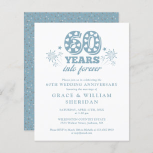 Forever 60th Jubileum Invitation