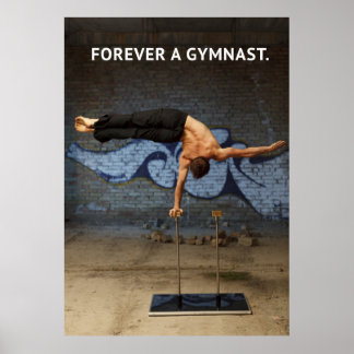 Forever a Gymnast - Gymnastique Poster de motivati