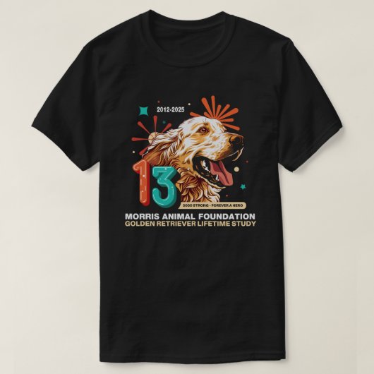 Forever a Hero Celebration T-shirt (Design voorkant)