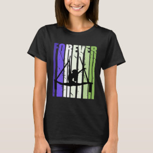 Forever Air Yoga Fan houdt van Aerialist Inspir T-shirt