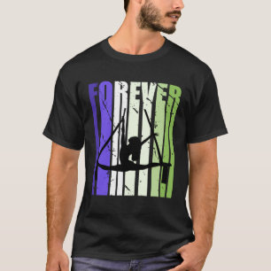 Forever Air Yoga Fan houdt van Aerialist Inspir T-shirt