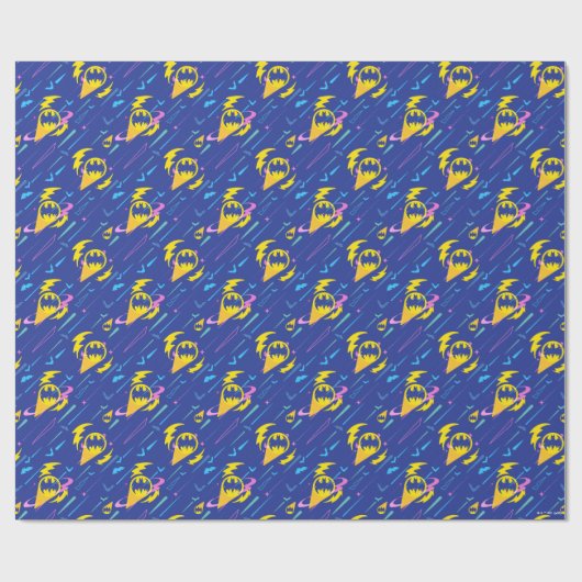 Forever Batman Bat Signal Pattern Cadeaupapier (Vlak)