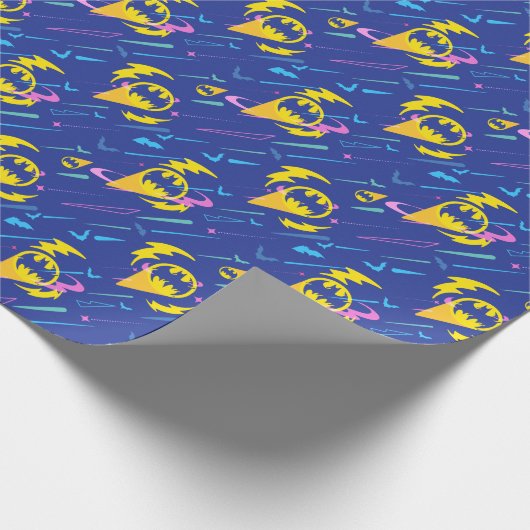 Forever Batman Bat Signal Pattern Cadeaupapier (Hoek)