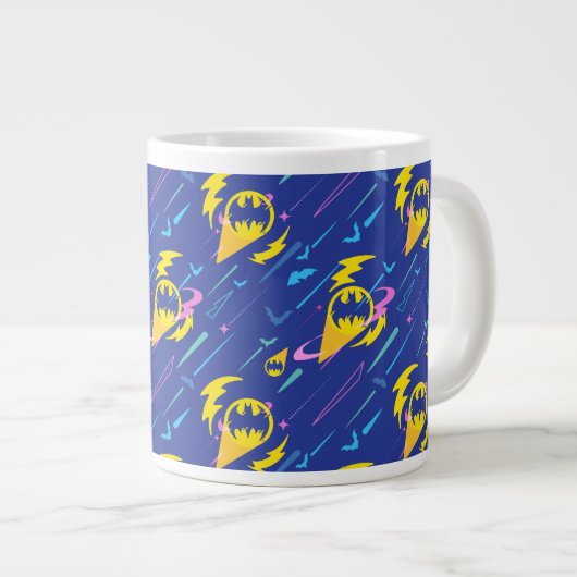 Forever Batman Bat Signal Pattern Extra Grote Beker (Voorkant rechts)