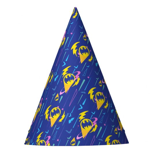 Forever Batman Bat Signal Pattern Feesthoedjes (Voorkant)