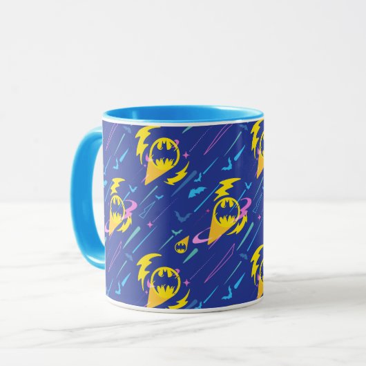 Forever Batman Bat Signal Pattern Mok (Voorkant links)