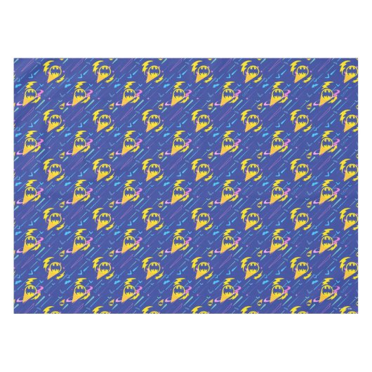Forever Batman Bat Signal Pattern Tafelkleed (Voorkant (Horizontaal))