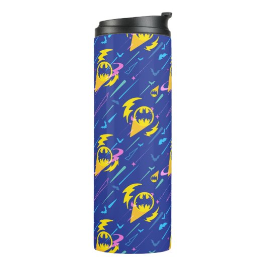 Forever Batman Bat Signal Pattern Thermosbeker (Gedraaid links)