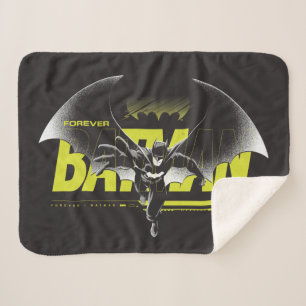 Forever Batman die grafisch bekijkt Sherpa Deken
