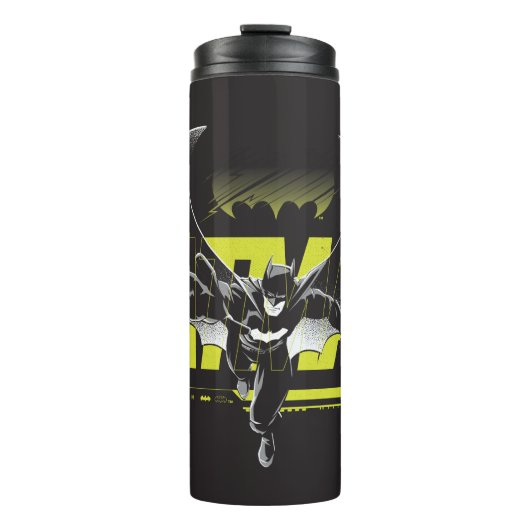 Forever Batman die grafisch bekijkt Thermosbeker (Voorkant)