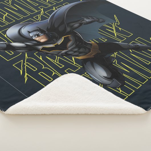 Forever Batman Grappling Hook Sherpa Deken (3/4)