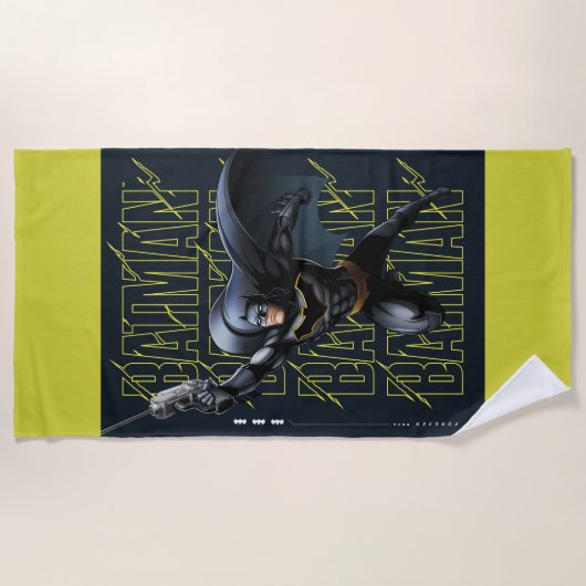 Forever Batman Grappling Hook Strandlaken (Voorkant)