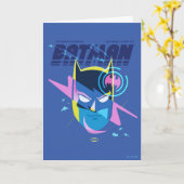 Forever Batman licht op kop Grafisch Kaart (Gele Bloem)