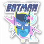 Forever Batman licht op kop Grafisch Sticker (Voorkant)