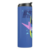 Forever Batman licht op kop Grafisch Thermosbeker (Gedraaid links)