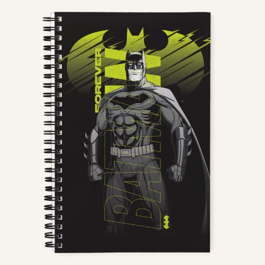 Forever Batman Power Up Character Art Notitieboek (Voorkant)