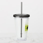 Forever Batman Typografie Symbool Grafisch Acryl Drinkbeker (Rechts)