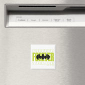 Forever Batman Typografie Symbool Grafisch Magneet (Insitu (Vaatwasser))