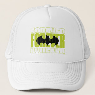Forever Batman Typografie Symbool Grafisch Trucker Pet