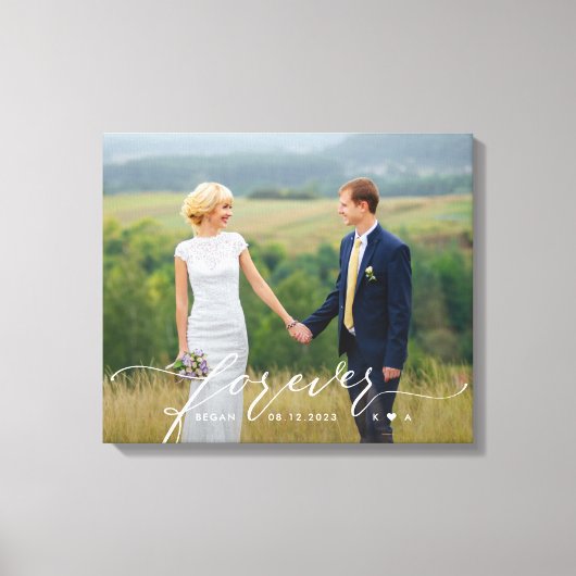 Forever Begonalized Photo personnalisées Toile Env (Recto)