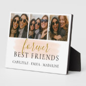 Forever Best Friends Fotocollage Vriendschap Gift Fotoplaat (Zijkant)