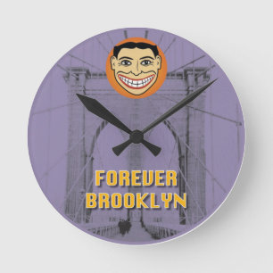 Forever Brooklyn Clock Ronde Klok