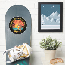 Forever Chasing Zonsondergangen Bigfoot Surfing Zw