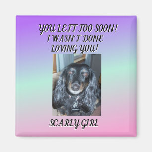 Forever Cherished: Tribute To My Fur Baby 1 foto Magneet