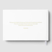 Forever Classic Foil Photo Mariage Livre d'or (Verso)