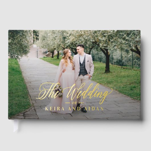 Forever Classic Foil Photo Mariage Livre d'or (Recto)