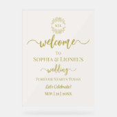 Forever Commence Aujourd'Hui Gold Minimal Accueil  (Recto)