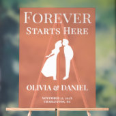 Forever commence ici | Accueil Mariage de automne  (Neutre)