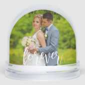 Forever Custom Wedding Sneeuwbol (Voorkant)