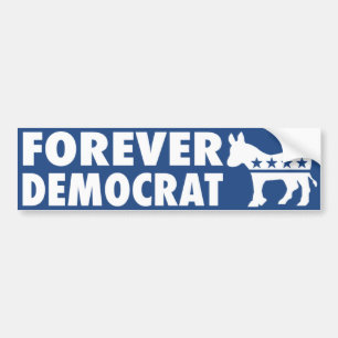 Forever Democraat Bumpersticker