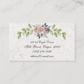 Forever - Deux Coeurs - Un Carte de visite d'amour (Dos)