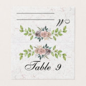 Forever - Deux Coeurs - Une Carte de Table d'Amour (Outside Unfolded)